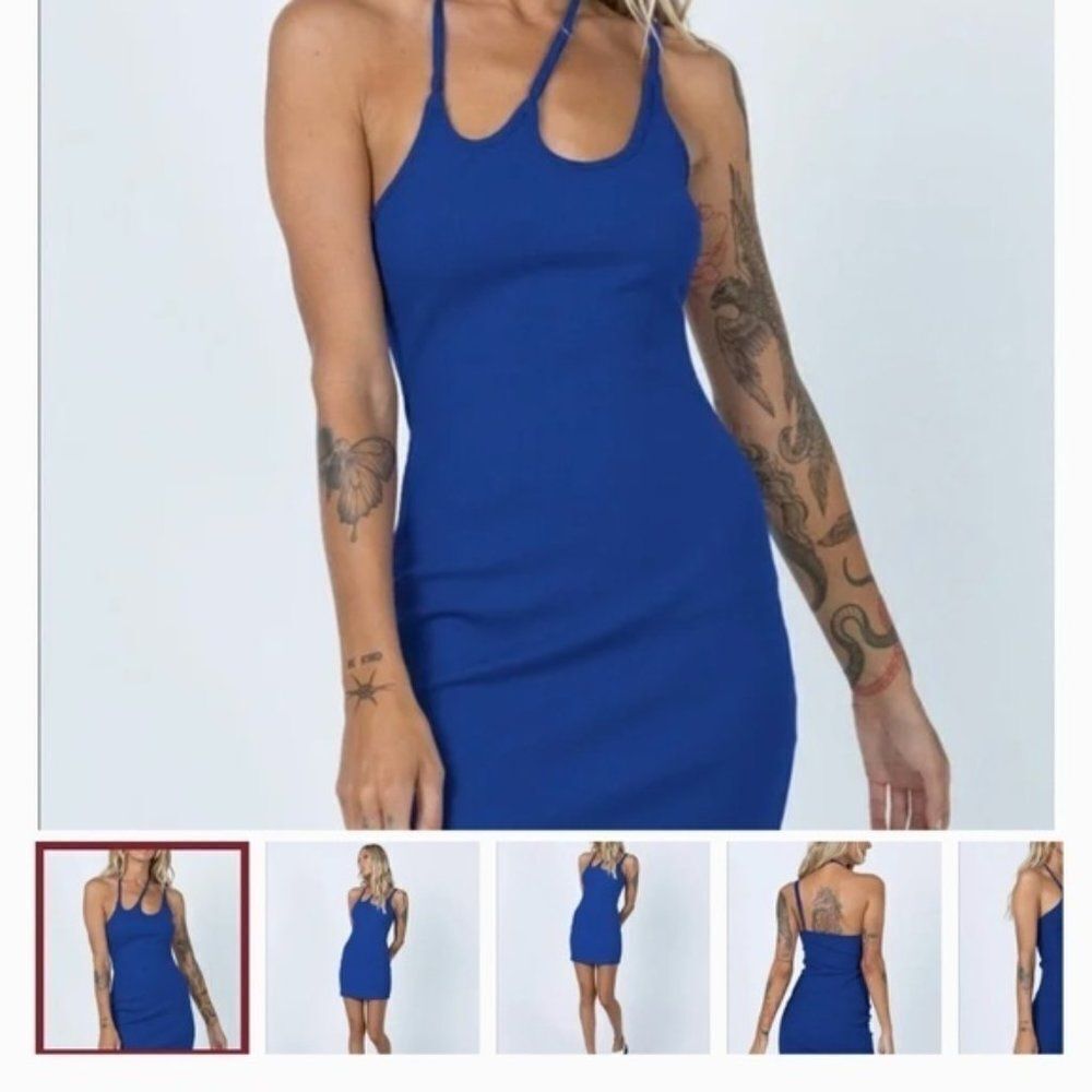 PRINCESS Polly Kezia Minidress in blue size medium